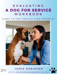 Evaluating a dog for service workbook